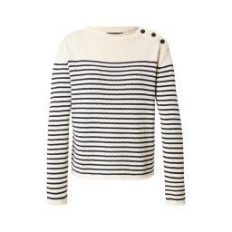 Weekend Max Mara Pulover 'QUADRO' albastru închis / alb murdar