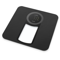 Cantar de persoane ETA SlimFit 9781 90000, precizie 100 grame, baterie Li-Ion 3.7 V, 200 mA, incarcare USB, maxim 150 kg, negru