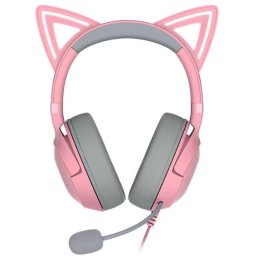 RAZER Kraken Kitty V2 USB-A Quartz Edition roz