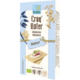 Crackers din ovaz, fara gluten bio 160g