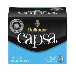 Capsule Cafea Aluminiu Dallmayr Mild Roast Lungo , 10 caps, 56 gr.