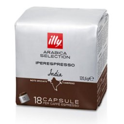 Capsule Cafea Illy Iperespresso India, 18 caps, 121 gr