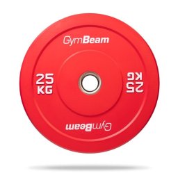GymBeam Placă de cauciuc Bumper 51 mm 25 kg