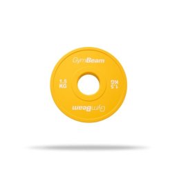GymBeam Placă fracțională cauciucată 51 mm 1.5 kg