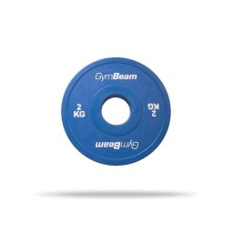 GymBeam Placă fracțională cauciucată 51 mm 2 kg