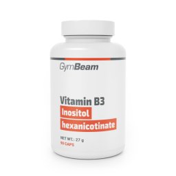 GymBeam Niacină fără efect de roșeață (Vitamina B3) 90 caps.