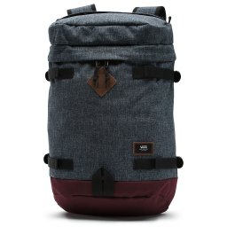Vans, Rucsac unisex cu logo Clamber, Gri antracit mat