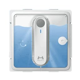 Robot curatare geamuri HUTT W9, 3800 Pa, Comenzi vocale, Rezervor de apa, Alb