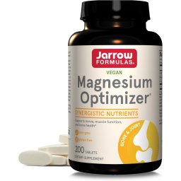 Magnesium Optimizer cu Vitamina B6 Activa si Taurina - Jarrow Formulas - 200 tablete