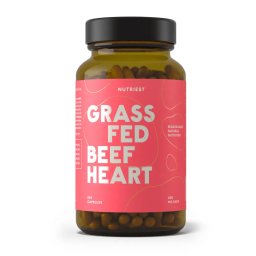 Inima Liofilizata de Vita Grass Fed - Nutriest - 240 capsule