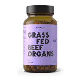 Organe Liofilizate de Vita - GrassFed - Nutriest - 240 capsule