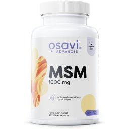 MSM - Metilsulfonilmetan - Osavi - 1000mg, 60 capsule