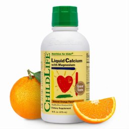 Sirop pentru Copii cu Calciu, Magneziu, Vitamina D3 si Zinc - Childlife Essentials - 474 ml