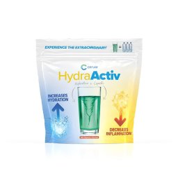 Electroliti Naturali Pudra - HydraActiv cu Vitamine, Extract de Alge si Minerale - Cerule - 30 portii