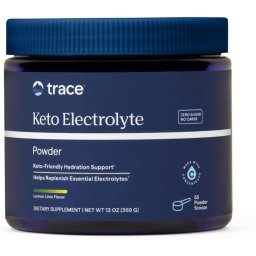 Electroliti Fara Zahar cu 72+ Minerale pentru Hidratare si Echilibru Electrolitic - Keto - Trace Minerals - 330 grame, Lamaie Verde
