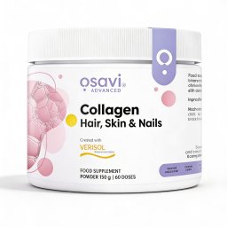 Colagen Peptide pentru Par, Unghii si Piele - Osavi - 150 grame, Natural