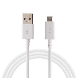 Cablu Date MicroUSB Alb