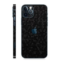 Folie Protectie Skin Spate iPhone 12 Pro Neagra