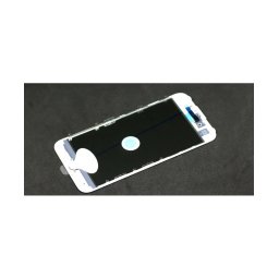 Geam cu Rama + OCA + Polarizator Apple iPhone 7 Alb