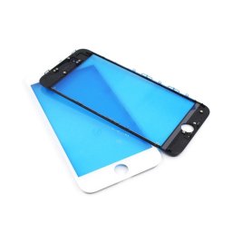 Geam cu Rama + OCA Apple iPhone 8 Plus Negru