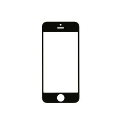 Geam iPhone 5 Cu Rama Negru
