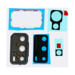 Geam Camera Set Huawei P40 Albastru