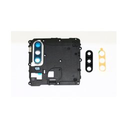 Geam Camera Motorola One Action Argintiu