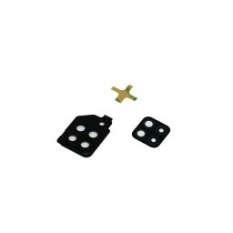 Geam Camera Samsung Galaxy A22, A225 Negru Set