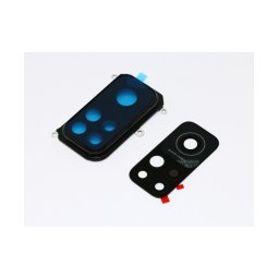 Geam Camera Set Xiaomi Mi 10T Pro 5G, Mi 10T 5G Negru