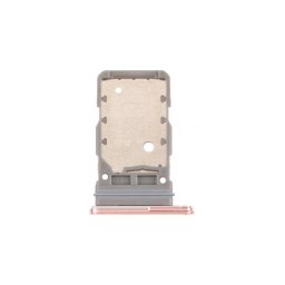 Suport Sim Samsung Galaxy S21 5G, SM G991 Gold, Single Sim