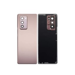 Capac Baterie Samsung Galaxy Z Fold2 5G, F916 Cu Geam Camera Mystic Bronze