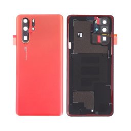 Capac Baterie Huawei P30 Pro Orange cu geam camera