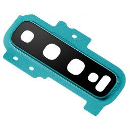 Geam Camera Spate Samsung Galaxy S10+ G975, cu Rama, Verde