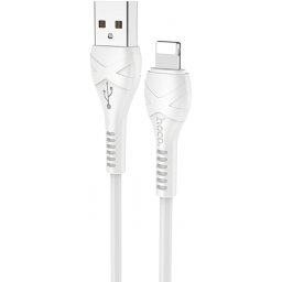 Cablu Date si Incarcare USB-A - Lightning HOCO X37, 18W, 1m, Alb