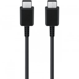 Cablu Date si Incarcare USB-C - USB-C Samsung EP-DW767JBE, 25W, 1.8m, Negru GP-TOU021RFCBW