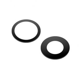 Geam Camera Spate Apple iPhone 13, Wide + UltraWide, Negru