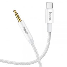 Cablu Audio USB-C - 3.5mm HOCO UPA19, 1m, Argintiu