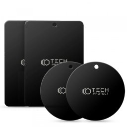 Sticker Metalic Tech-Protect 4in1, Negru THP1233BLK