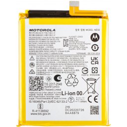 Acumulator Motorola Moto G72 / G52 / G82, NE50, Service Pack SB18D50387
