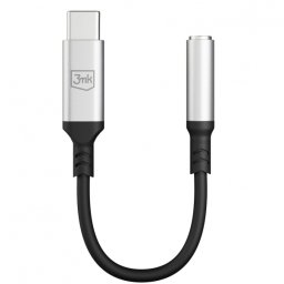 Adaptor Audio USB-C - 3.5mm 3MK, Argintiu