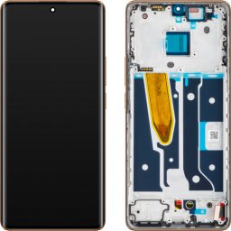 Display cu Touchscreen Realme 11 Pro, cu Rama, Bej (Sunrise Beige), Service Pack 621029000035