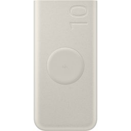 Baterie Externa Wireless Samsung, 10000mAh, 25W, PD + FQI, 1 x QI - 2 x USB-C, Bej EB-U2510XUEGEU