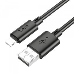 Cablu Date si Incarcare USB-A - Lightning HOCO X88, 18W, 1m, Negru