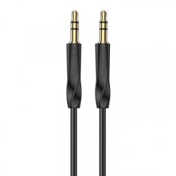 Cablu Audio 3.5mm - 3.5mm Borofone BL16, 1m, Negru