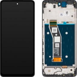 Display cu Touchscreen Motorola Moto G24 Power / G24, cu Rama, Negru, Service Pack 5D68C23810