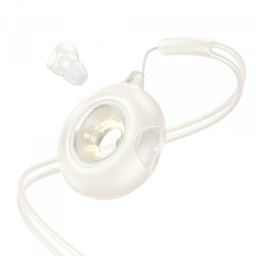 Handsfree Bluetooth HOCO EW71 Mini Donut, TWS, Alb