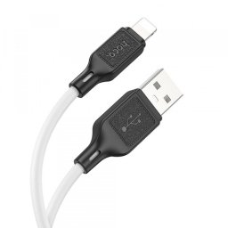 Cablu Date si Incarcare USB-A - Lightning HOCO X90, 18W, 1m, Alb