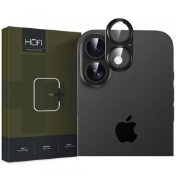 Folie de protectie Camera Spate HOFI FullCam pentru Apple iPhone 16 Plus / 16, Sticla Securizata, Neagra
