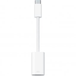 Adaptor Date si Incarcare USB-C - Lightning Apple A2868, Alb MUQX3ZM/A