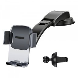 Suport Auto Baseus Gravity Grip, 4.7inch - 6.7inch, Negru SUYK000001